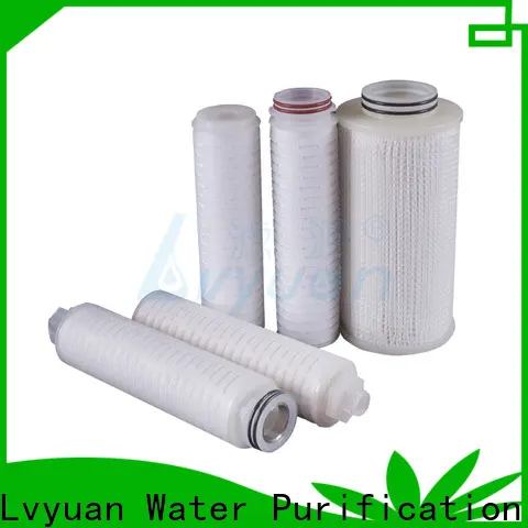 Lvyuan pvdf pleated filter element supplier for diagnostics 1