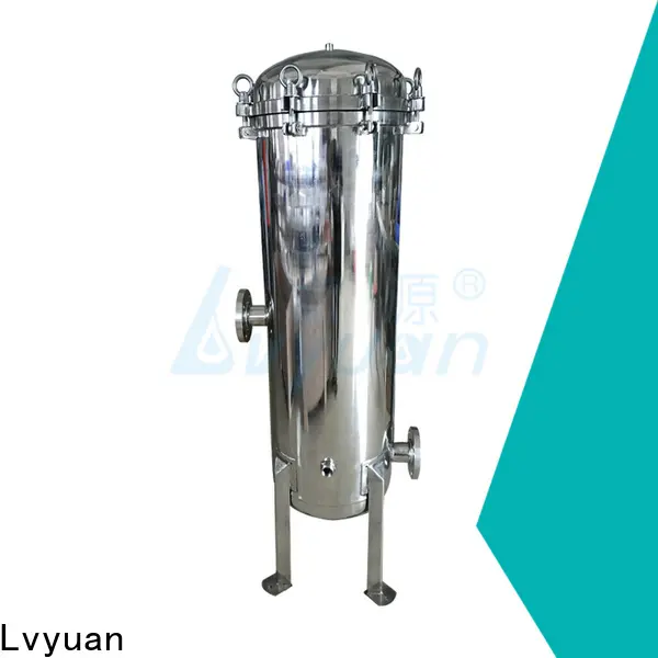 Lvyuan efficient ss filter housing with fin end cap for oil fuel 1