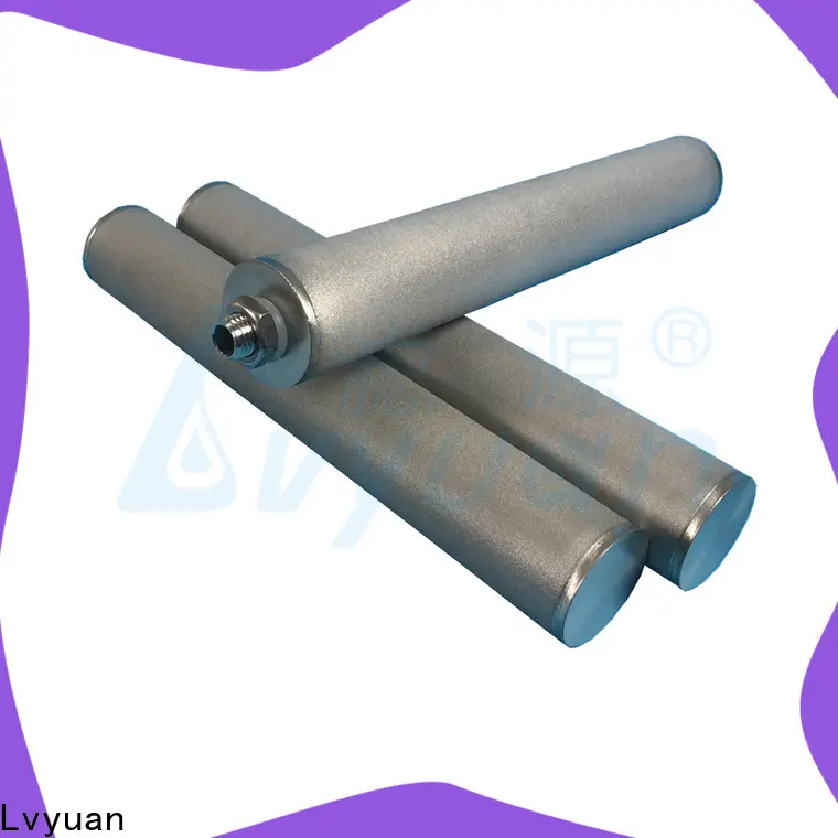 Lvyuan activated carbon sintered carbon water filter rod for industry1 1