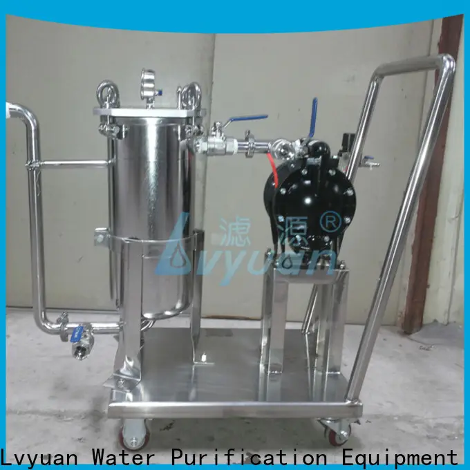 Lvyuan high end stainless steel filter housing with core for sea water desalination1 1