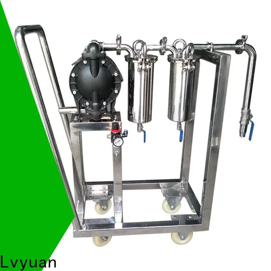 professional stainless water filter housing with fin end cap for industry1 1