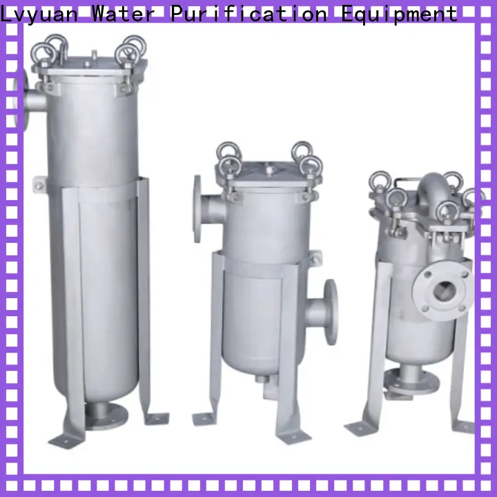 Lvyuan best stainless filter housing with fin end cap for sea water desalination1 1