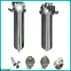 high end stainless steel water filter housing with fin end cap for oil fuel 1
