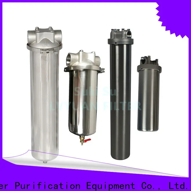Lvyuan ss cartridge filter housing rod for food and beverage1 1