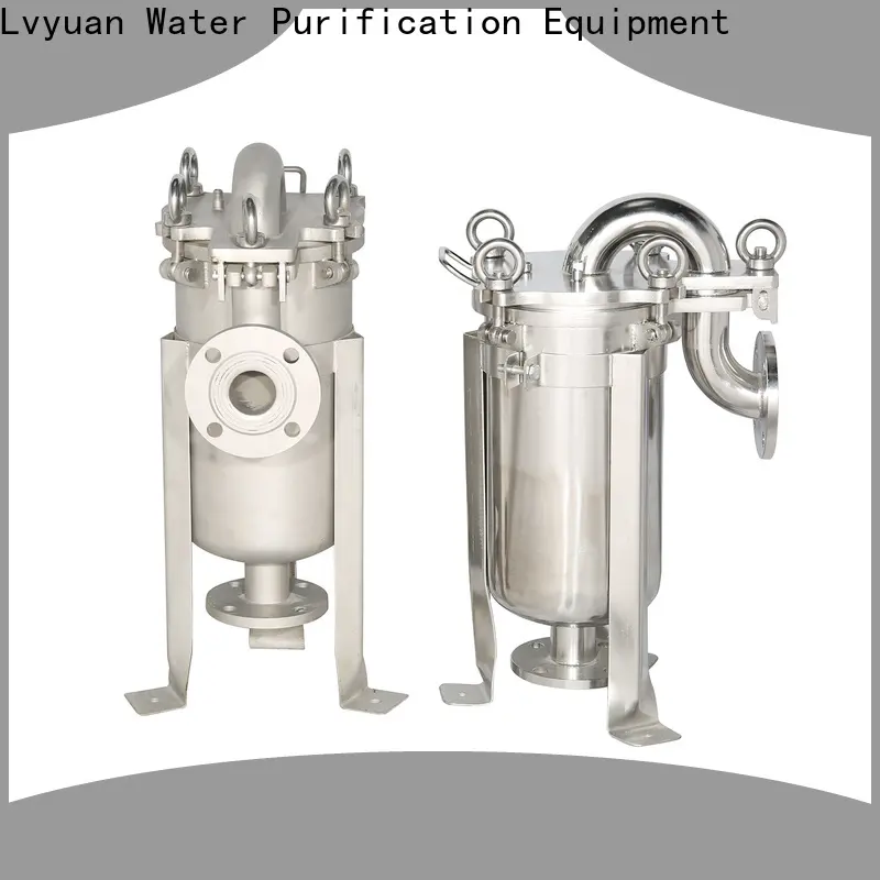 Lvyuan titanium stainless water filter housing manufacturer for food and beverage 1