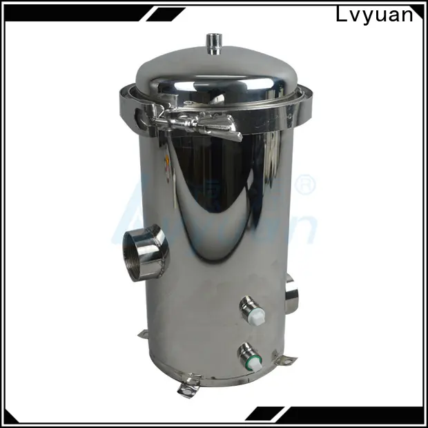 Lvyuan professional stainless water filter housing housing for food and beverage 1