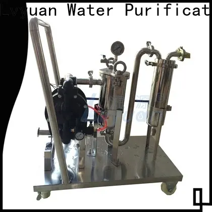 Lvyuan stainless steel cartridge filter housing with core for sea water desalination 1