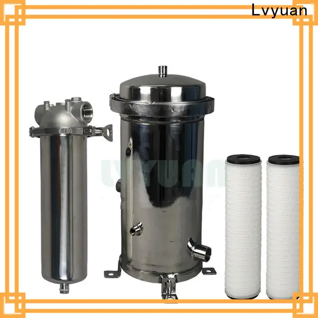 Lvyuan titanium stainless steel filter housing rod for sea water treatment 1