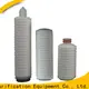 pes pleated water filter cartridge with stainless steel for food and beverage 1