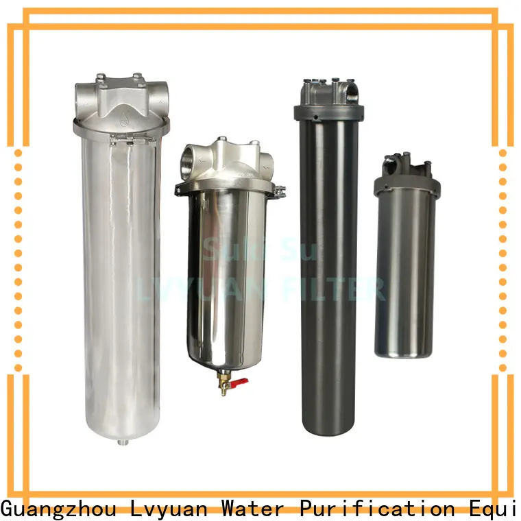 Lvyuan porous stainless steel cartridge filter housing manufacturer for industry 1