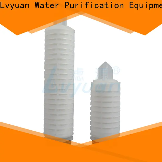 Lvyuan nylon pleated filter element manufacturer for sea water desalination 1