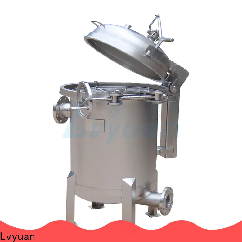 Lvyuan high end stainless steel water filter housing housing for food and beverage 1