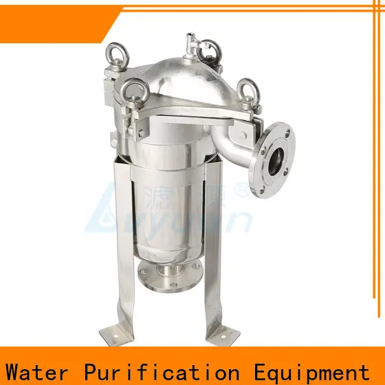 Lvyuan stainless steel bag filter housing with fin end cap for food and beverage 1