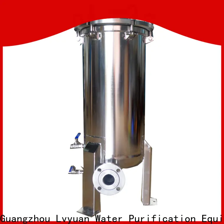 Lvyuan porous stainless filter housing manufacturer for sea water treatment 1