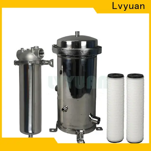 porous stainless steel cartridge filter housing with core for sea water desalination2 1
