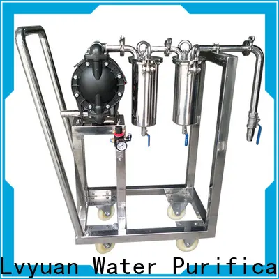 high end ss cartridge filter housing with fin end cap for food and beverage 1