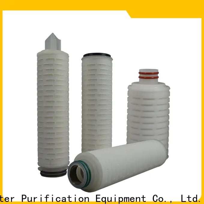 Lvyuan pleated filter cartridge suppliers with stainless steel for food and beverage 1