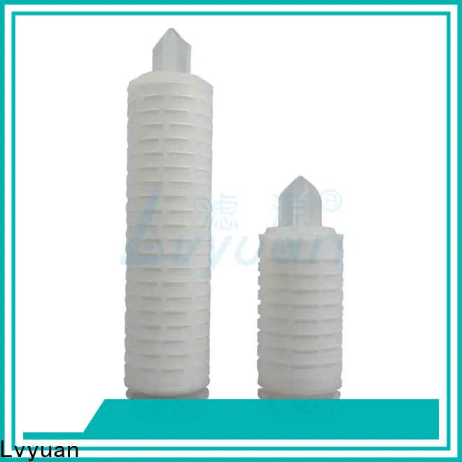 pvdf pleated water filters replacement for organic solvents 1