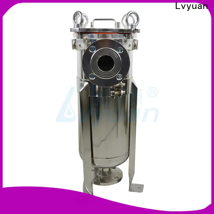 porous stainless filter housing with fin end cap for sea water treatment1 1