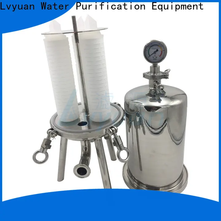 Lvyuan ss filter housing with core for food and beverage1 1