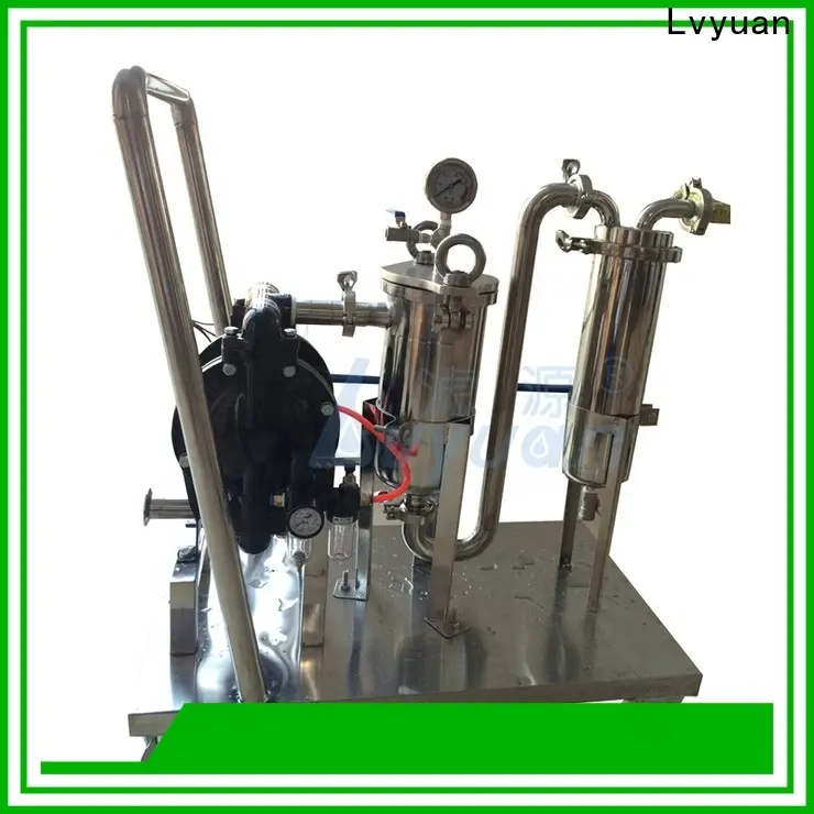 Lvyuan ss cartridge filter housing housing for sea water desalination3 1