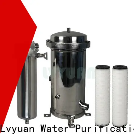 Lvyuan efficient stainless steel filter housing housing for food and beverage 1