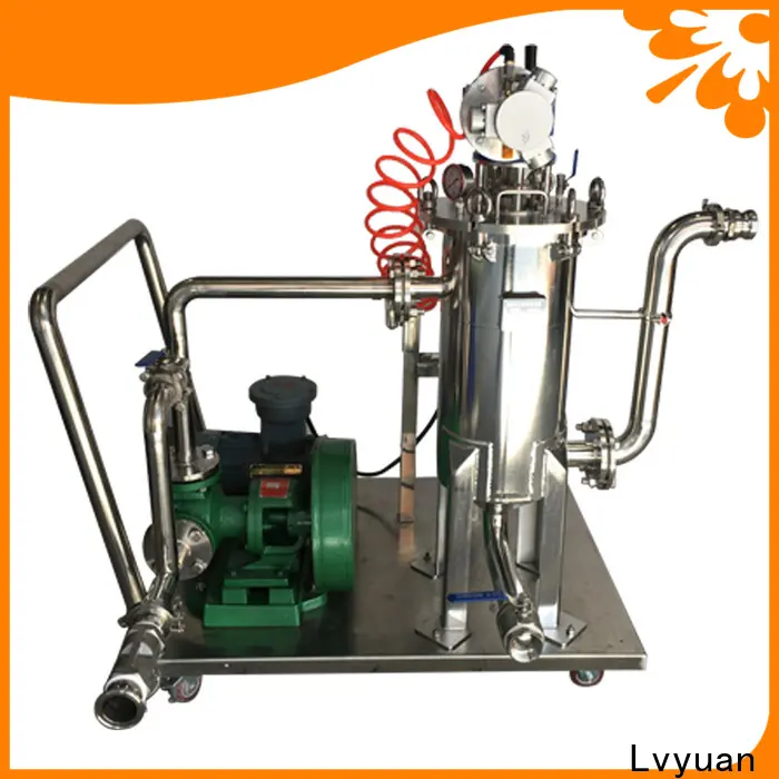 high end stainless steel bag filter housing with core for sea water treatment 1
