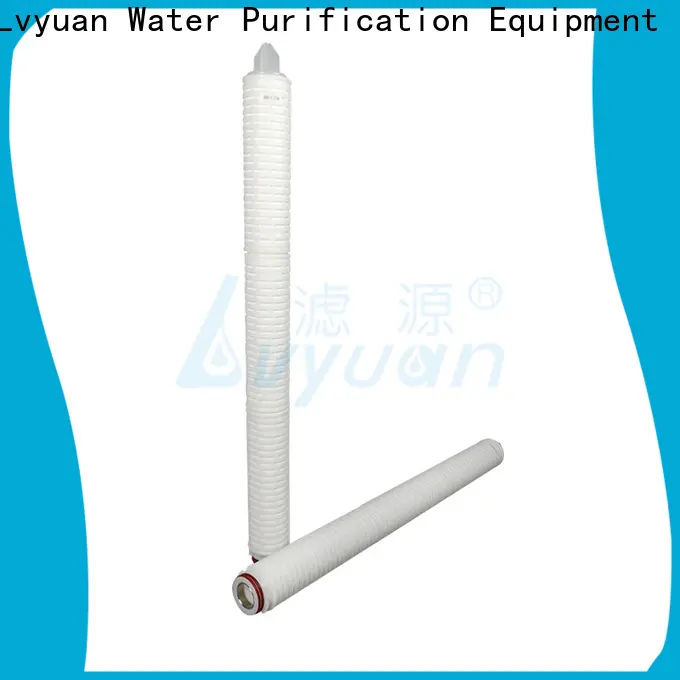 Lvyuan pes pleated water filters replacement for food and beverage 1
