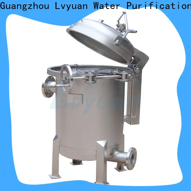 Lvyuan titanium ss bag filter housing manufacturer for sea water treatment 1