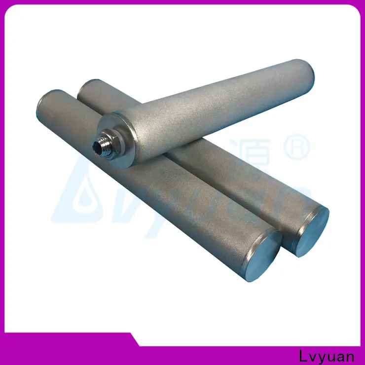 Lvyuan professional sintered ss filter rod for sea water desalination 1