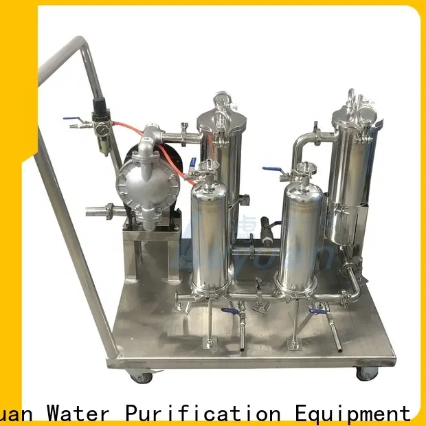efficient stainless steel water filter housing with core for food and beverage 1