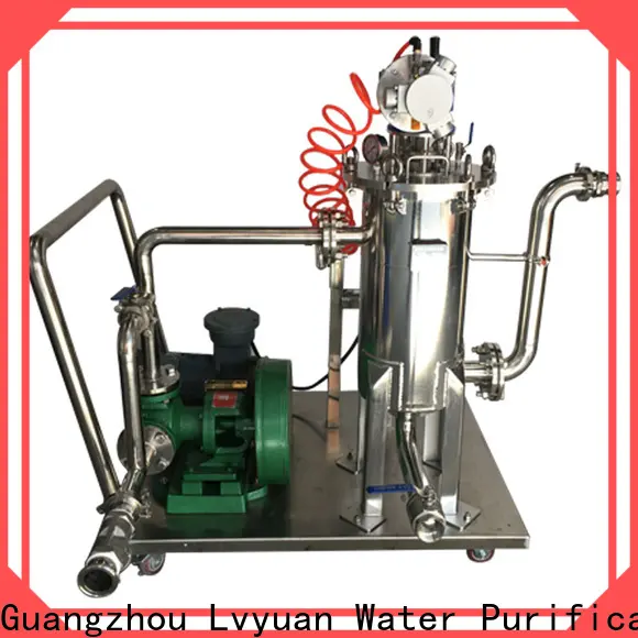 Lvyuan stainless steel filter housing manufacturers with fin end cap for sea water desalination4 1