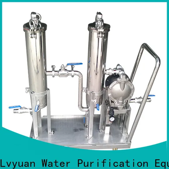 Lvyuan stainless steel filter housing rod for sea water desalination5 1