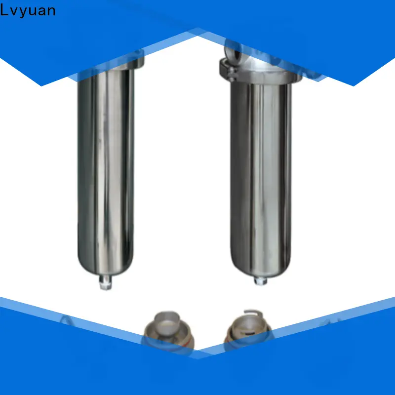 Lvyuan stainless water filter housing manufacturer for industry2 1
