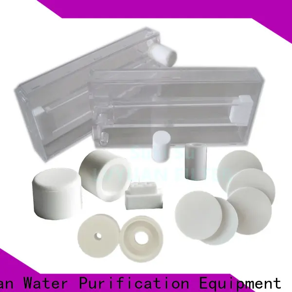 Lvyuan titanium sintered powder ss filter rod for sea water desalination 1