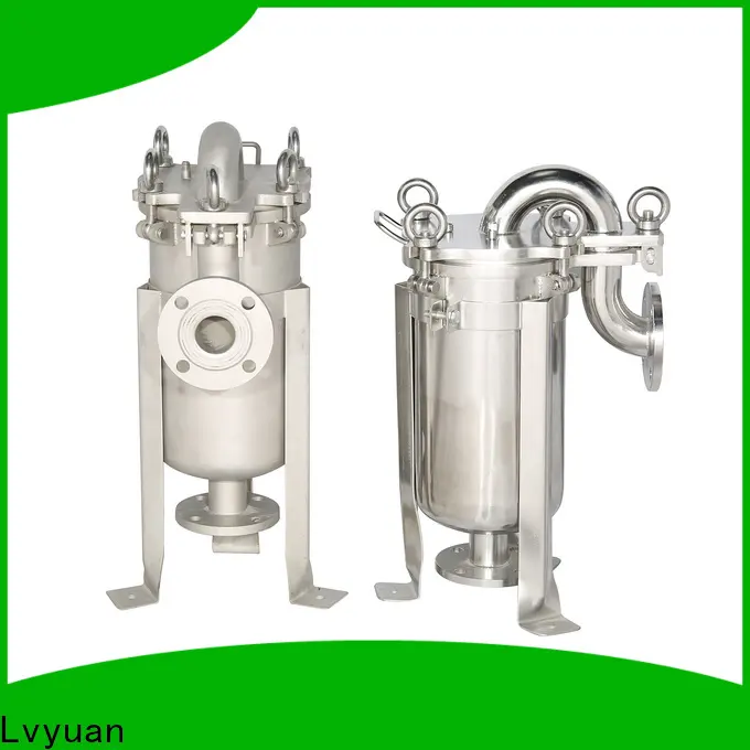 Lvyuan stainless steel filter housing with fin end cap for oil fuel1 1