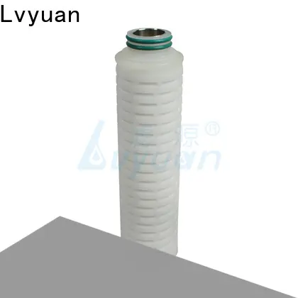 Lvyuan pleated filter cartridge suppliers replacement for organic solvents2 1