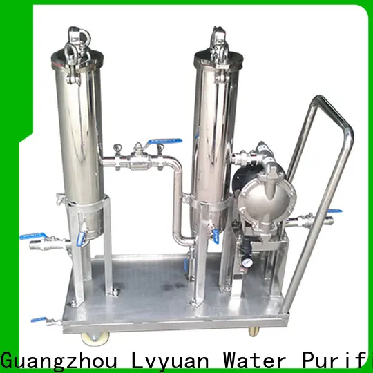 Lvyuan stainless water filter housing manufacturer for food and beverage 1