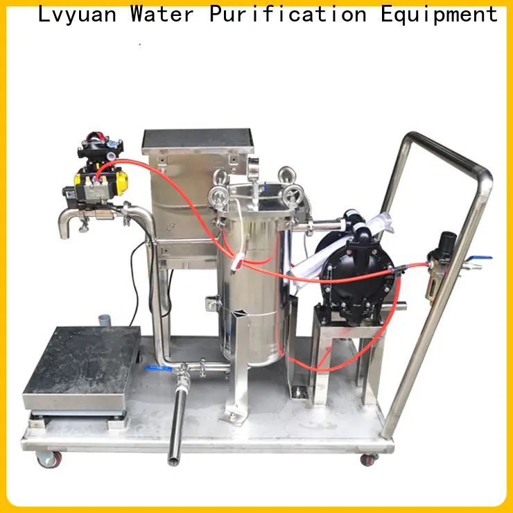 high end ss filter housing rod for sea water desalination 1