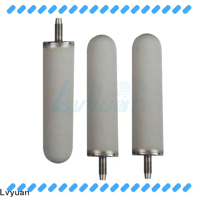 Lvyuan porous sintered powder ss filter supplier for food and beverage2 1