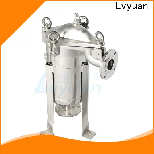 Lvyuan porous stainless water filter housing with core for sea water treatment 1