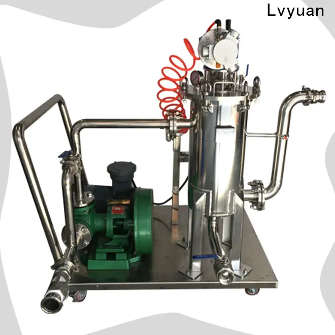 Lvyuan efficient ss cartridge filter housing manufacturer for sea water treatment1 1