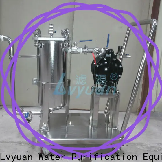 Lvyuan stainless steel cartridge filter housing rod for industry2 1