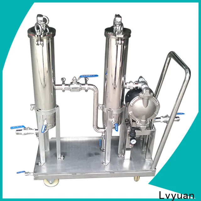 Lvyuan stainless steel filter housing housing for sea water desalination 1
