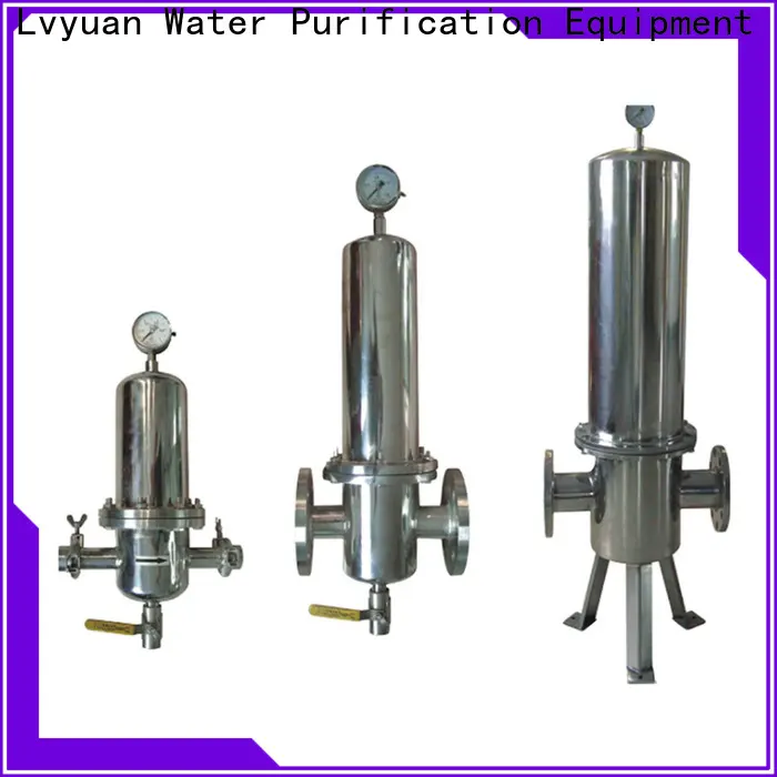 Lvyuan stainless steel filter housing with core for sea water treatment4 1