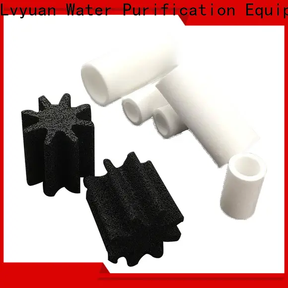 Lvyuan block sintered plastic filter manufacturer for food and beverage1 1