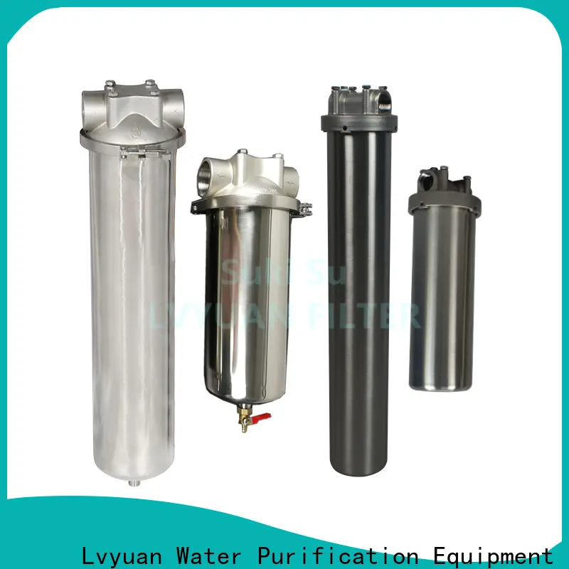 Lvyuan stainless steel water filter housing housing for sea water treatment1 1