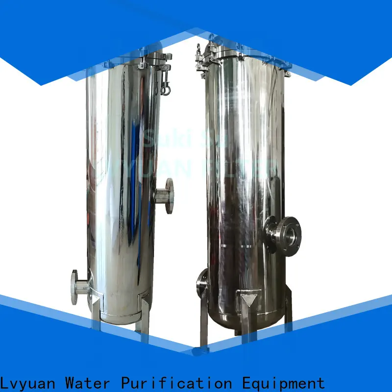 Lvyuan best stainless steel filter housing with core for oil fuel 1