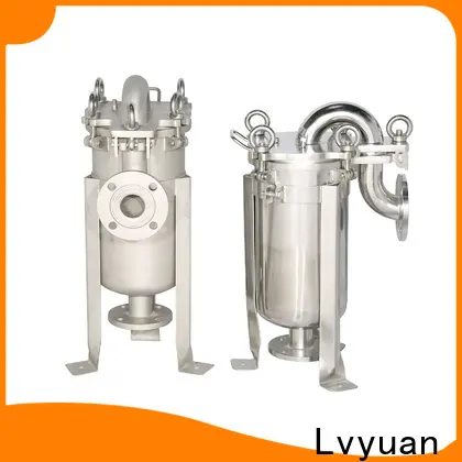 Lvyuan stainless steel water filter housing with fin end cap for oil fuel 1