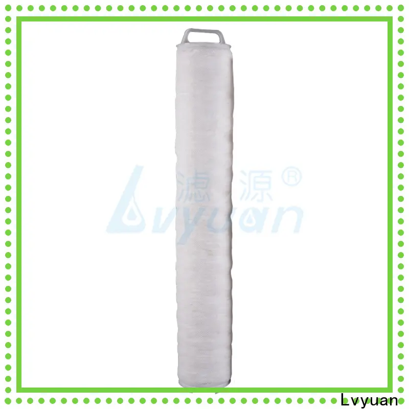 Lvyuan professional high flow water filter cartridge supplier for sea water desalination 1